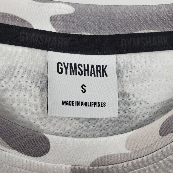 Gymshark Arrival Sleeveless Slim Fit T Shirt Top Men Size Small NWOT Tank Camo - Picture 5 of 10